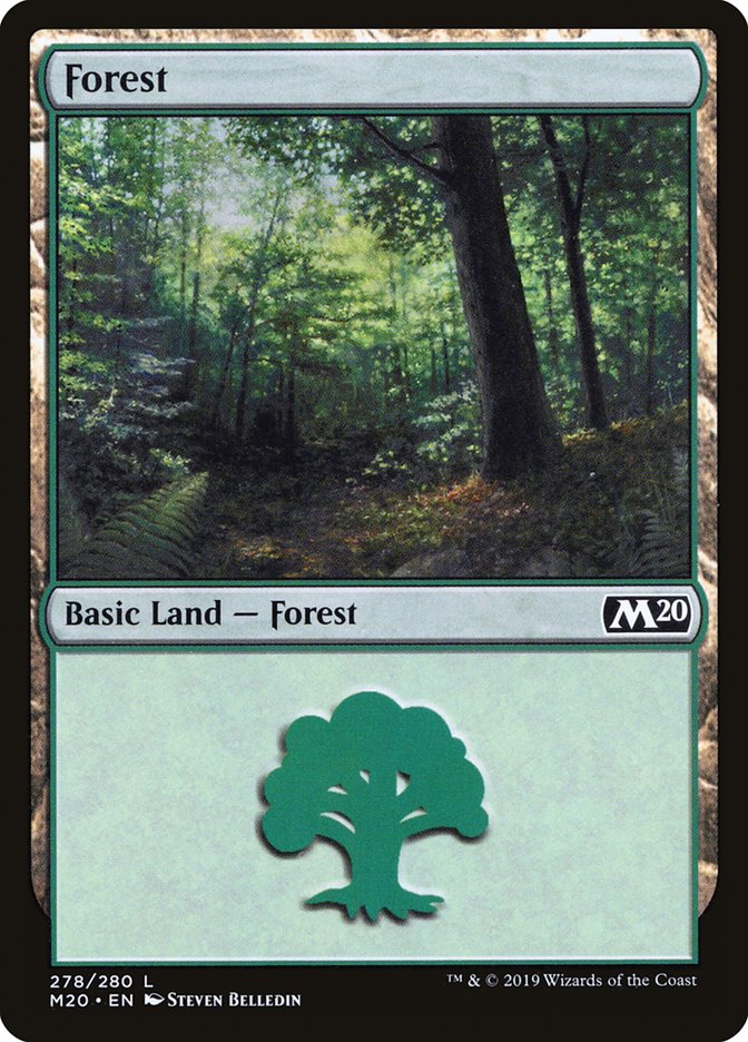 Forest (278) [Core Set 2020] | The CG Realm