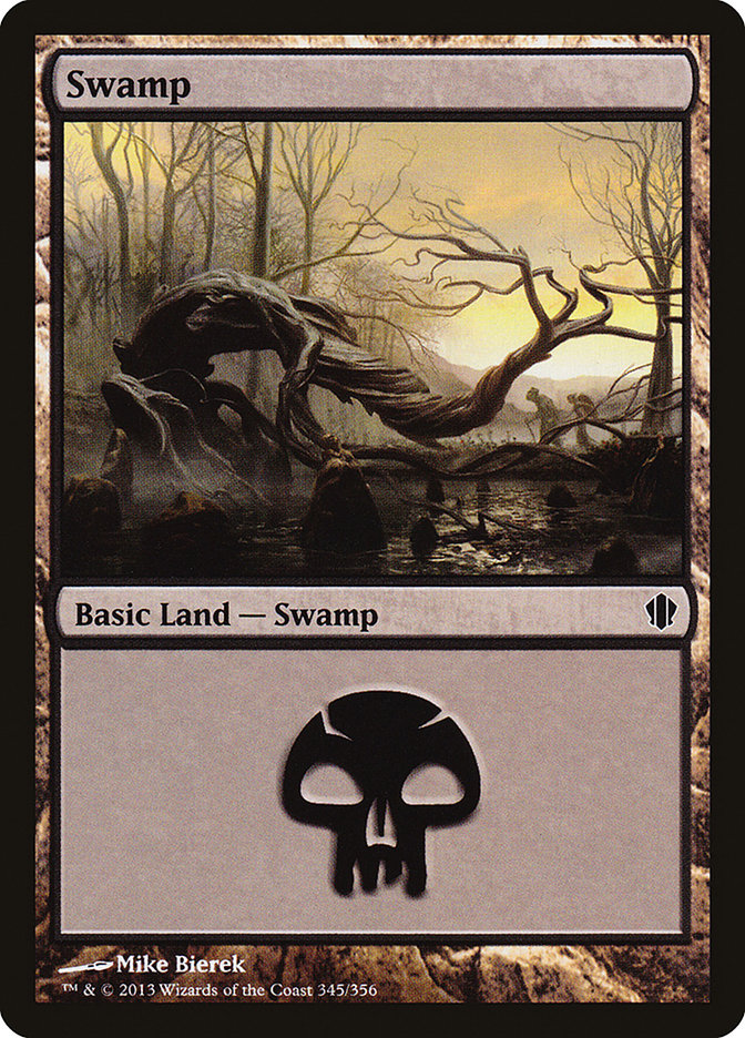 Swamp (345) [Commander 2013] | The CG Realm