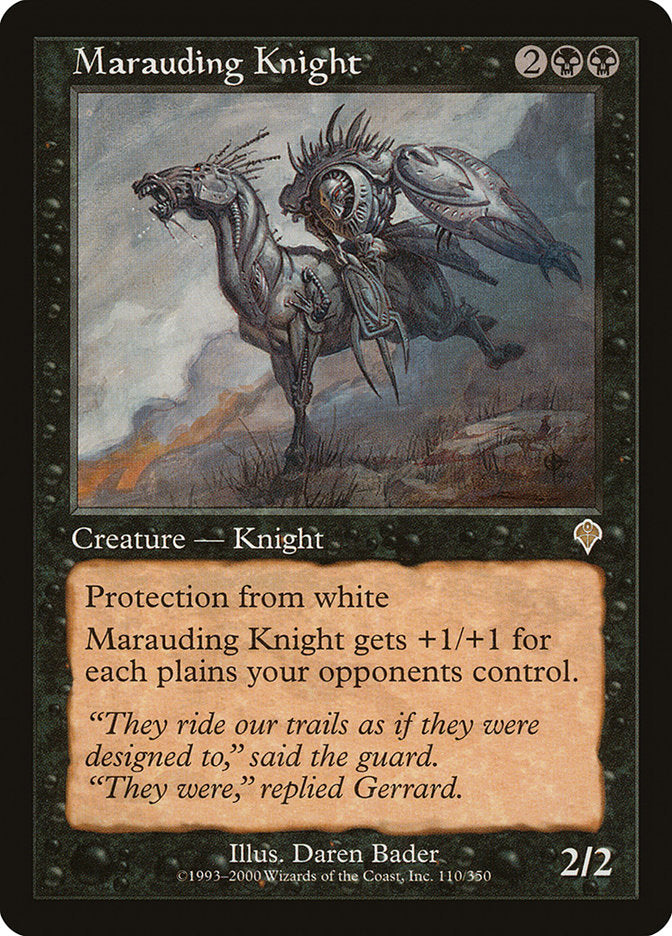 Marauding Knight [Invasion] | The CG Realm