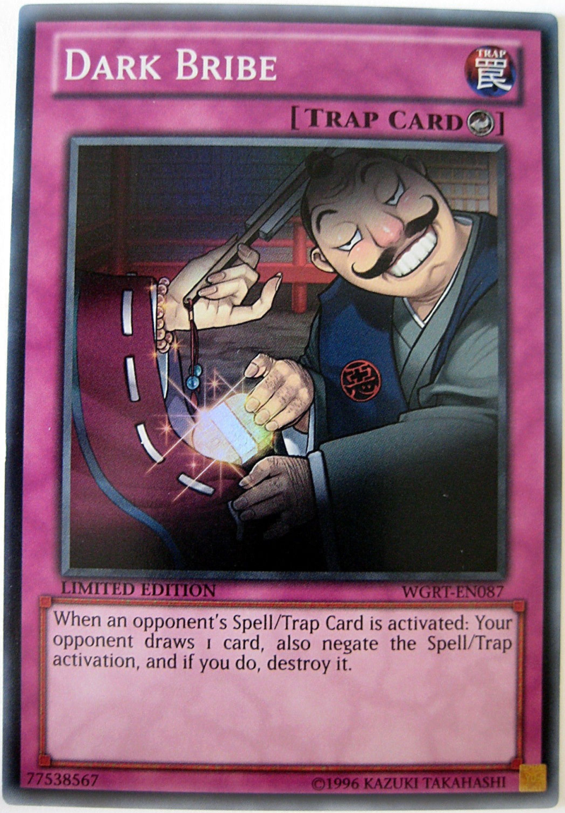 Dark Bribe [WGRT-EN087] Super Rare | The CG Realm