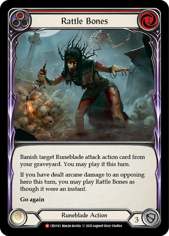 Rattle Bones [CRU143] (Crucible of War)  1st Edition Normal | The CG Realm