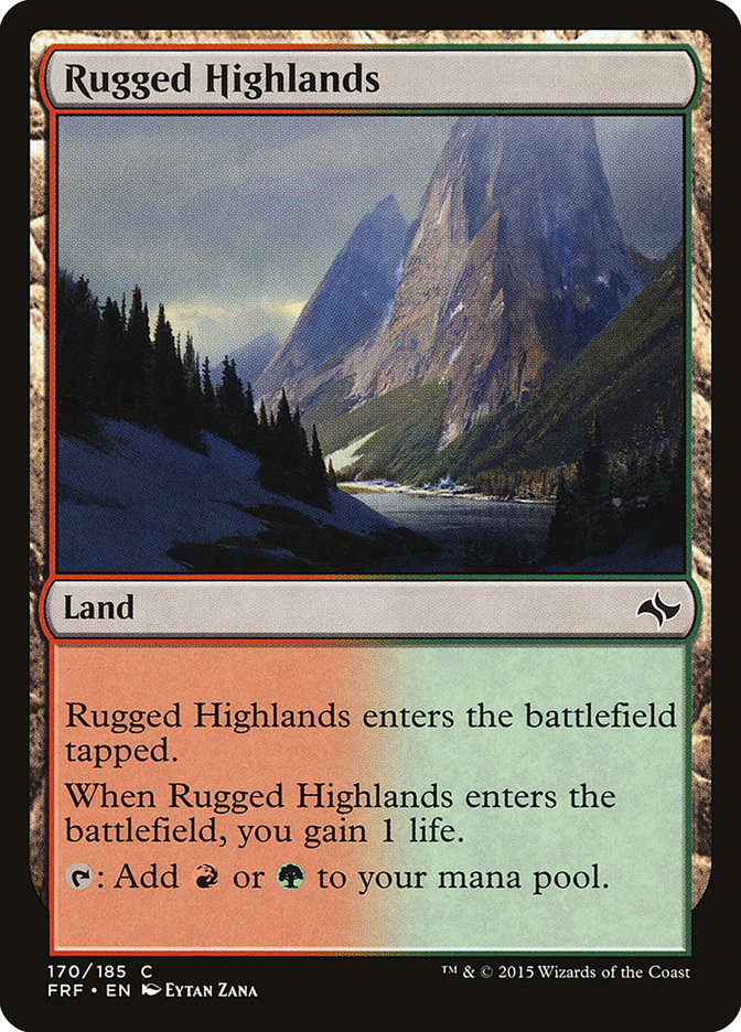 Rugged Highlands [Fate Reforged] | The CG Realm