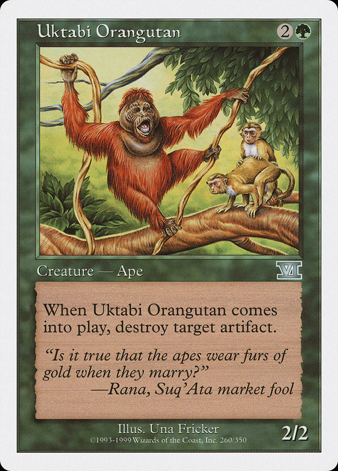 Uktabi Orangutan [Classic Sixth Edition] | The CG Realm