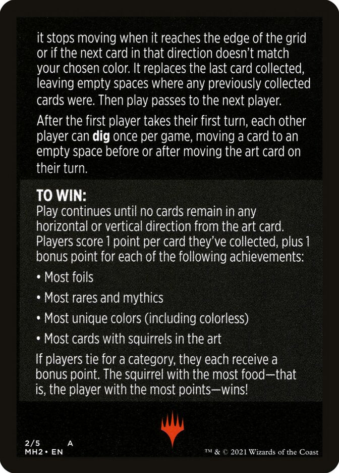 Foraging Squirrels (Magic Minigame) [Modern Horizons 2 Minigame] | The CG Realm