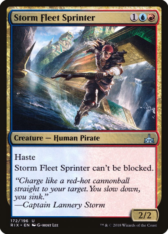 Storm Fleet Sprinter [Rivals of Ixalan] | The CG Realm