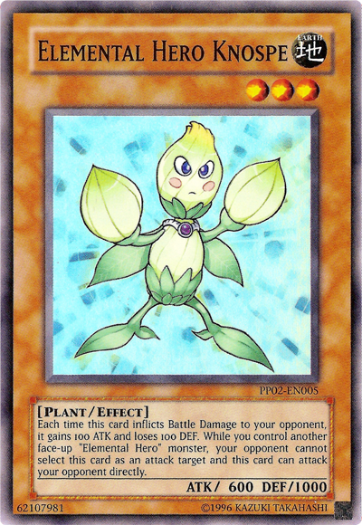 Elemental Hero Knospe [PP02-EN005] Super Rare | The CG Realm