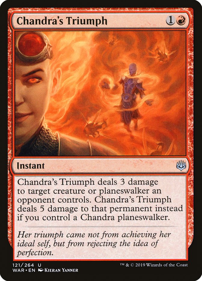 Chandra's Triumph [War of the Spark] | The CG Realm