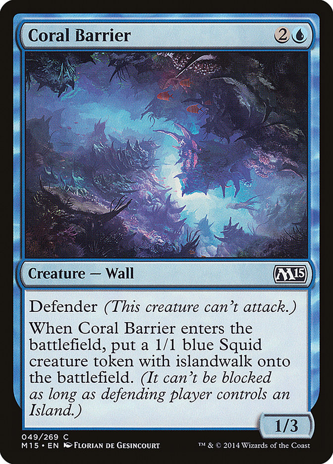 Coral Barrier [Magic 2015] | The CG Realm