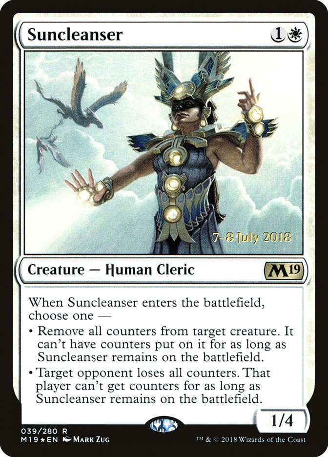 Suncleanser [Core Set 2019 Prerelease Promos] | The CG Realm