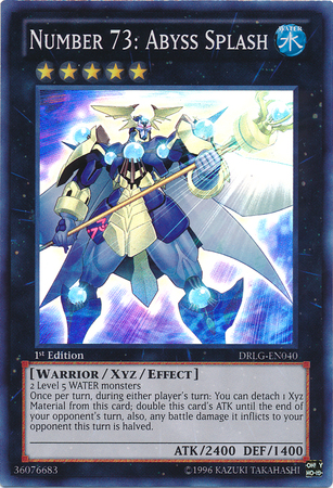 Number 73: Abyss Splash [DRLG-EN040] Super Rare | The CG Realm