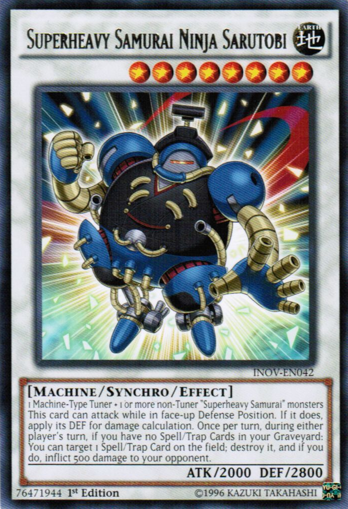 Superheavy Samurai Ninja Sarutobi [INOV-EN042] Rare | The CG Realm