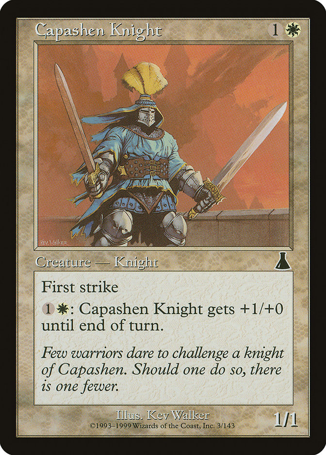 Capashen Knight [Urza's Destiny] | The CG Realm