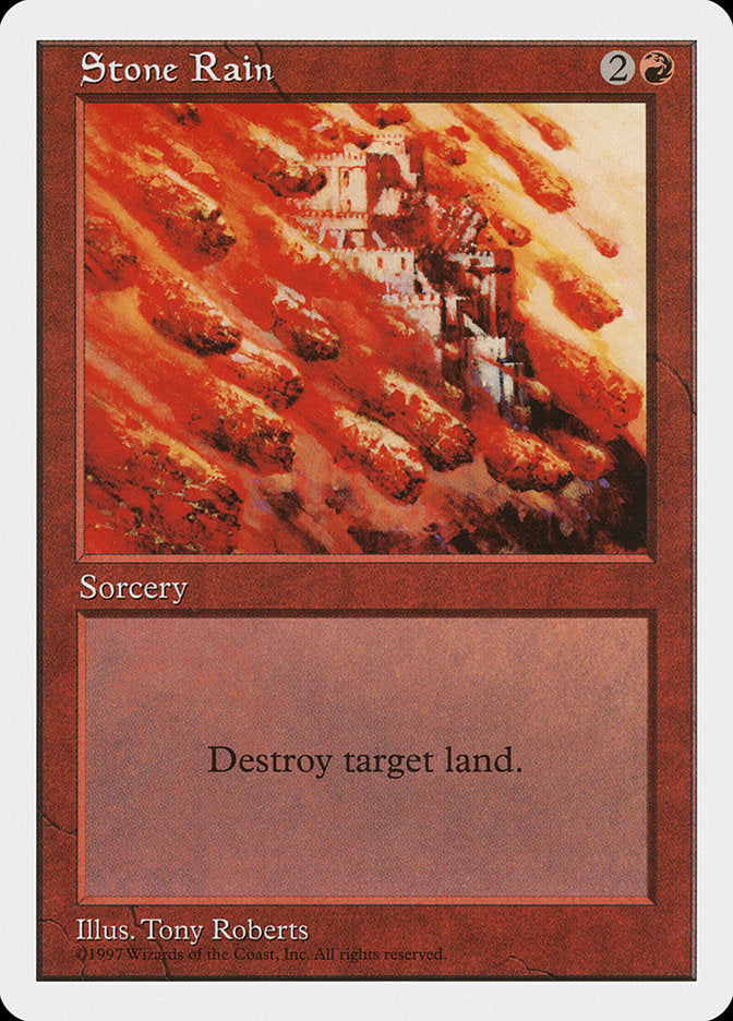 Stone Rain [Fifth Edition] | The CG Realm