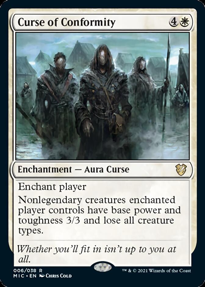 Curse of Conformity [Innistrad: Midnight Hunt Commander] | The CG Realm