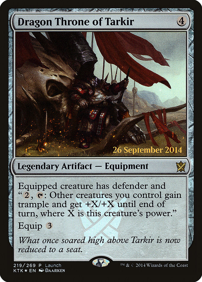 Dragon Throne of Tarkir (Launch) [Khans of Tarkir Prerelease Promos] | The CG Realm