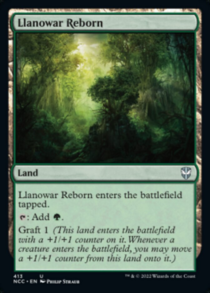 Llanowar Reborn [Streets of New Capenna Commander] | The CG Realm