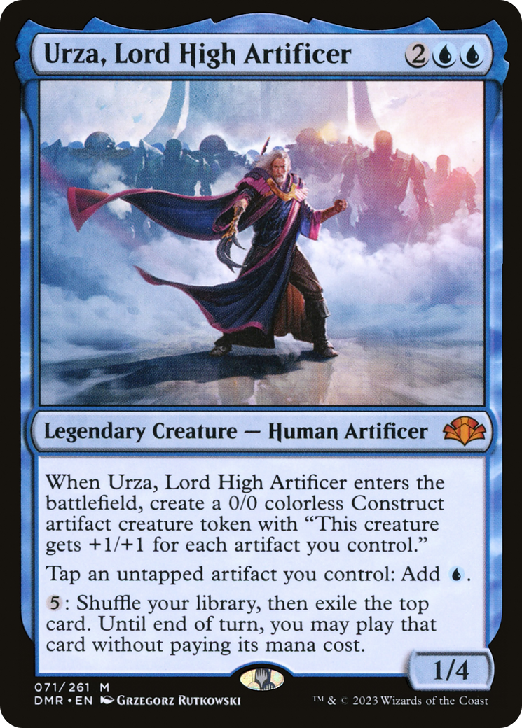 Urza, Lord High Artificer [Dominaria Remastered] | The CG Realm