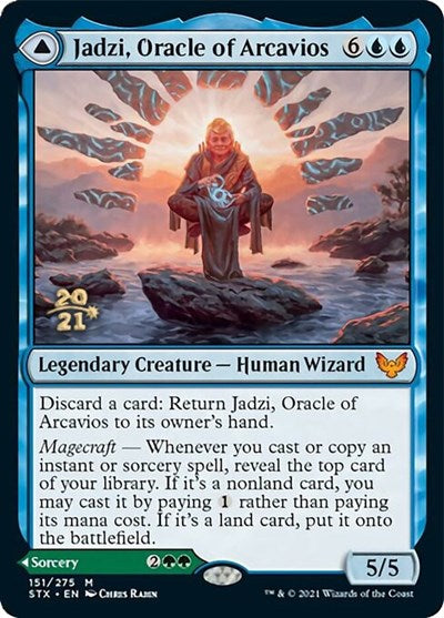 Jadzi, Oracle of Arcavios (PRE-151) - Strixhaven: School of Mages Promos Foil