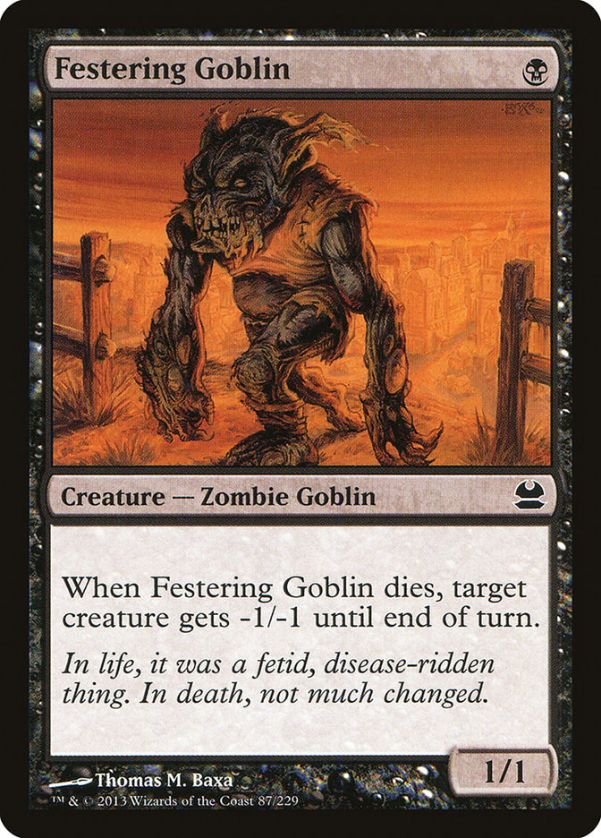 Festering Goblin [Modern Masters] | The CG Realm