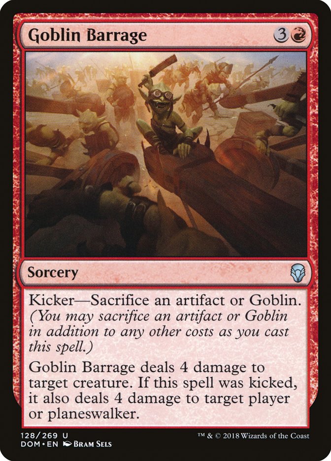 Goblin Barrage [Dominaria] | The CG Realm