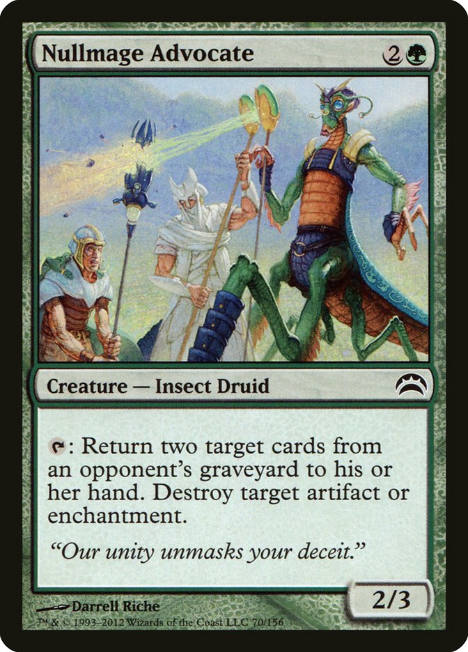 Nullmage Advocate [Planechase 2012] | The CG Realm