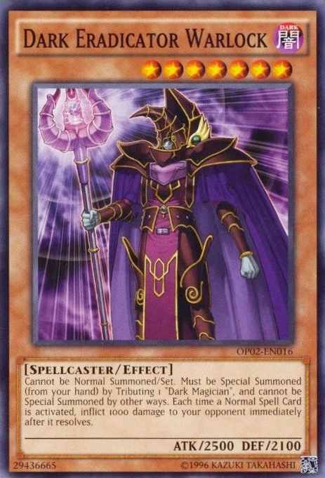 Dark Eradicator Warlock [OP02-EN016] Common | The CG Realm