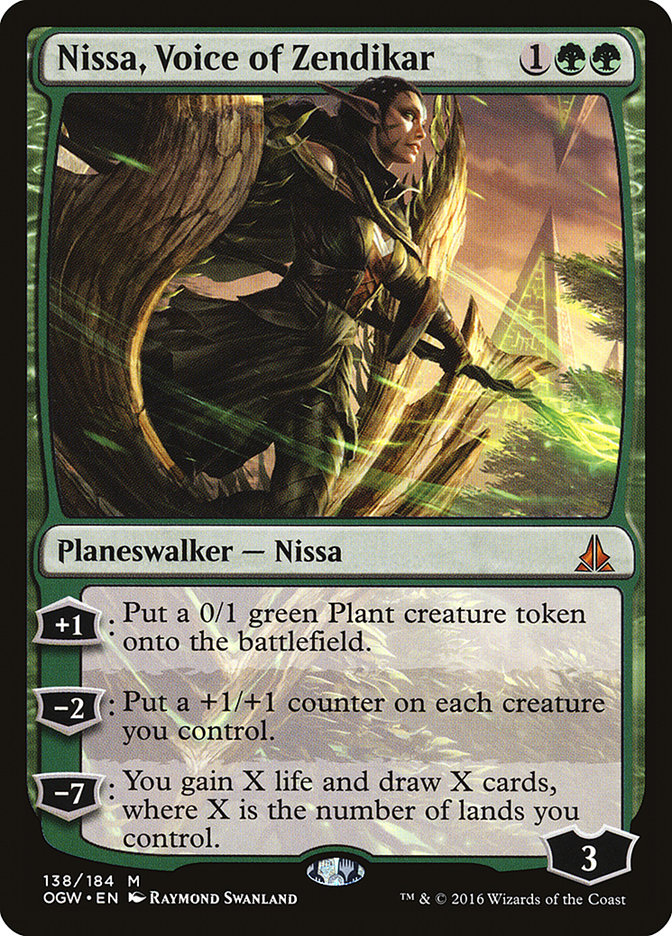 Nissa, Voice of Zendikar [Oath of the Gatewatch] | The CG Realm