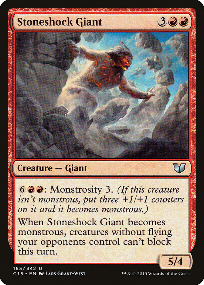 Stoneshock Giant [Commander 2015] | The CG Realm