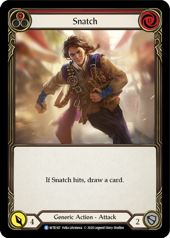 Snatch (Red) [U-WTR167] (Welcome to Rathe Unlimited)  Unlimited Normal | The CG Realm