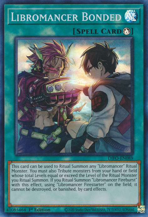 Libromancer Bonded [DIFO-EN089] Super Rare | The CG Realm