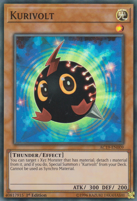 Kurivolt [AC19-EN009] Super Rare | The CG Realm