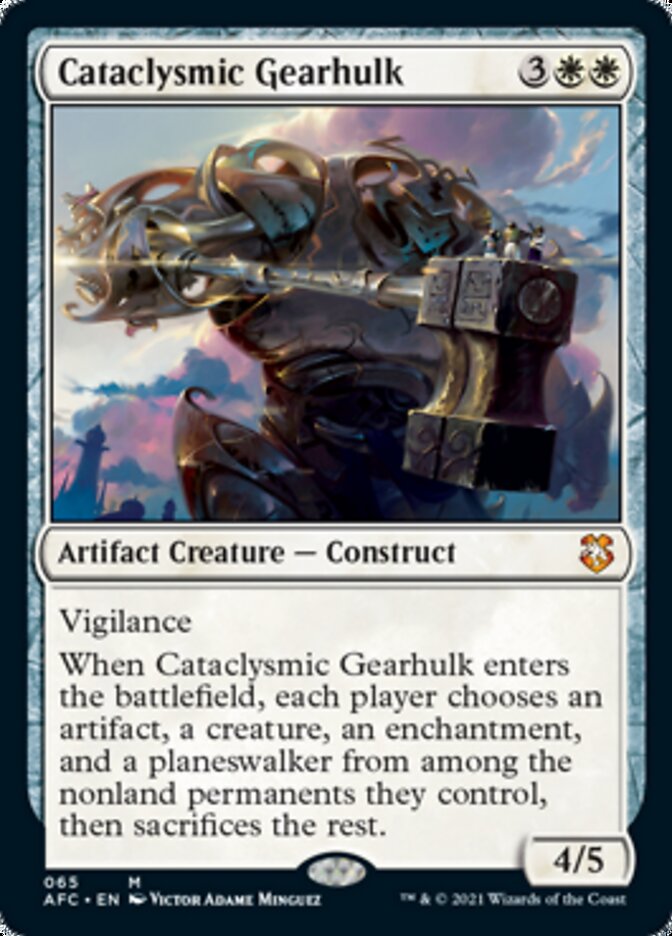 Cataclysmic Gearhulk [Dungeons & Dragons: Adventures in the Forgotten Realms Commander] | The CG Realm