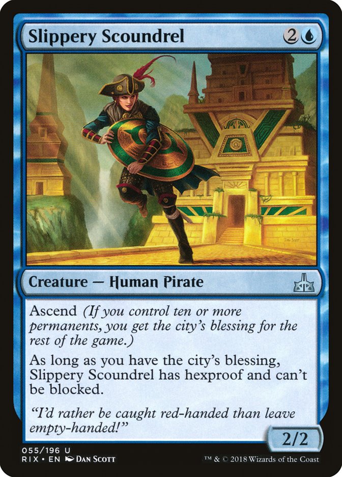 Slippery Scoundrel [Rivals of Ixalan] | The CG Realm