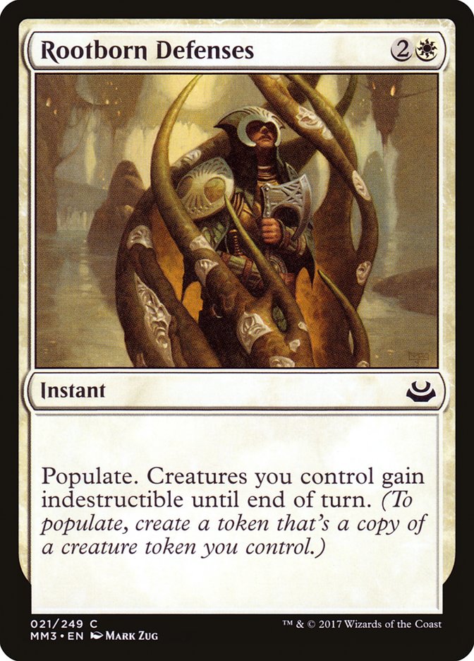 Rootborn Defenses [Modern Masters 2017] | The CG Realm