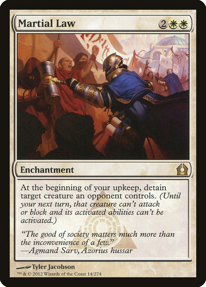 Martial Law [Return to Ravnica] | The CG Realm