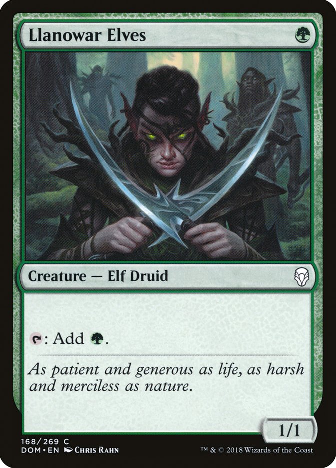 Llanowar Elves [Dominaria] | The CG Realm