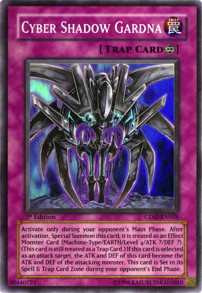 Cyber Shadow Gardna [CDIP-EN058] Super Rare | The CG Realm