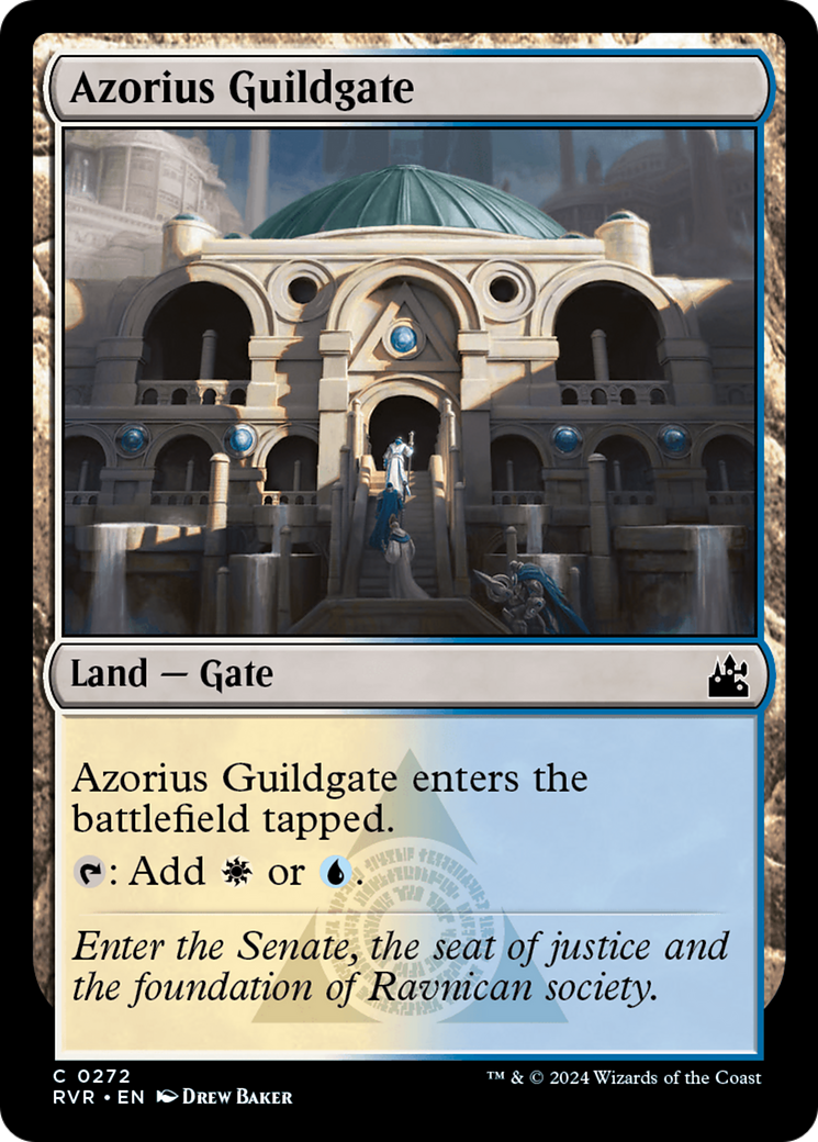 Azorius Guildgate [Ravnica Remastered] | The CG Realm