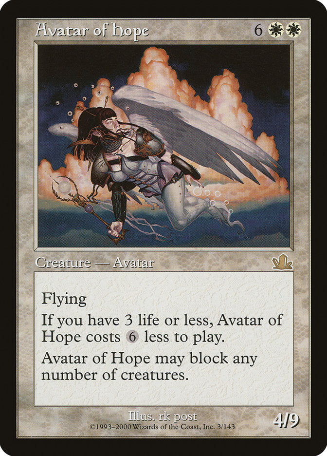 Avatar of Hope [Prophecy] | The CG Realm