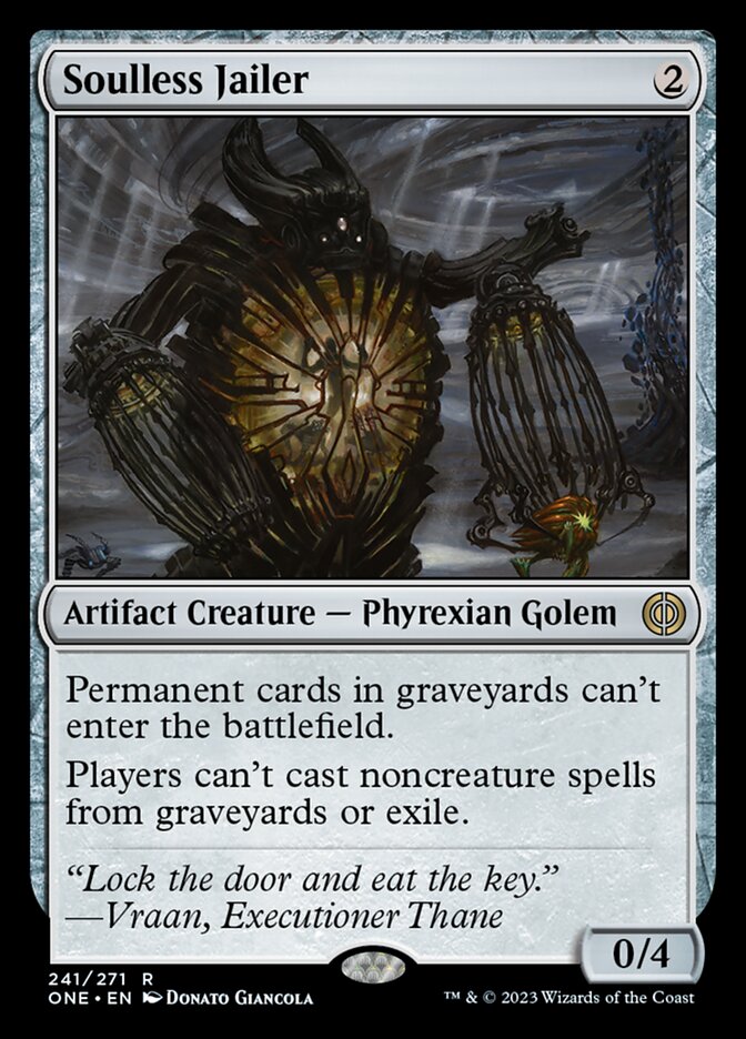 Soulless Jailer [Phyrexia: All Will Be One] | The CG Realm