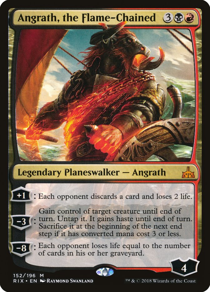Angrath, the Flame-Chained [Rivals of Ixalan] | The CG Realm