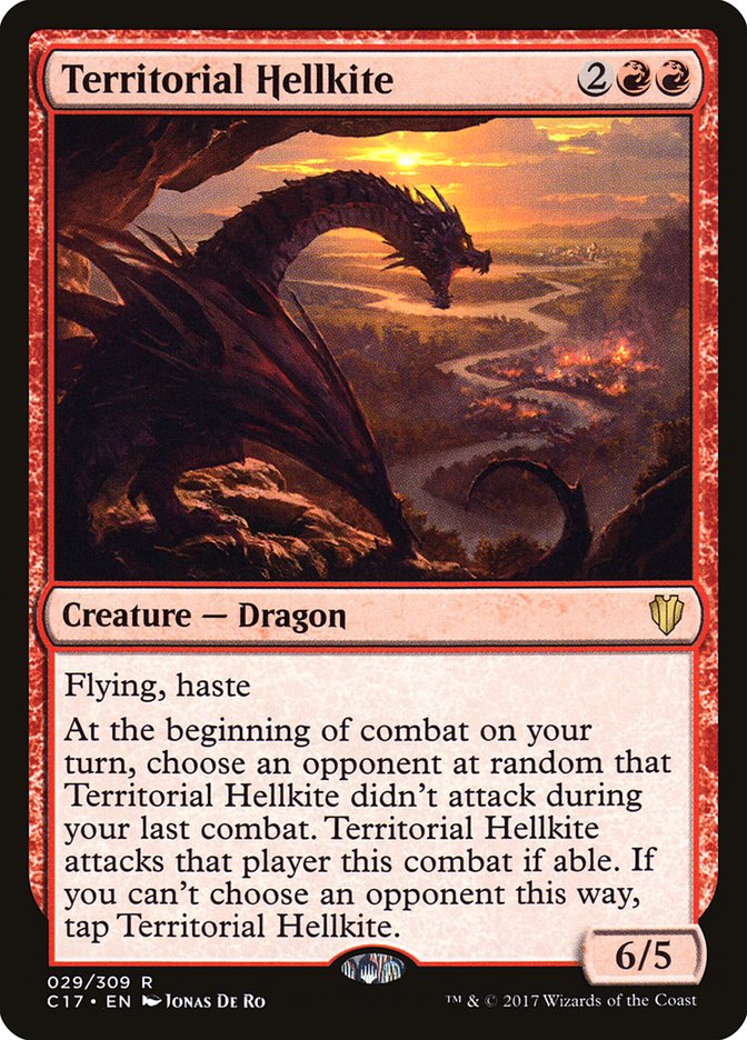 Territorial Hellkite [Commander 2017] | The CG Realm