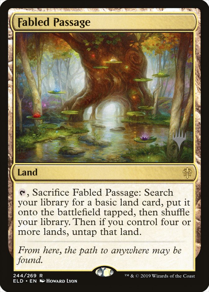 Fabled Passage (Promo Pack) [Throne of Eldraine Promos] | The CG Realm