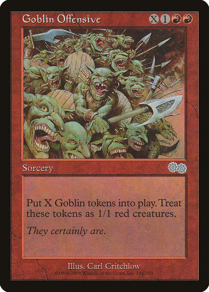 Goblin Offensive [Urza's Saga] | The CG Realm