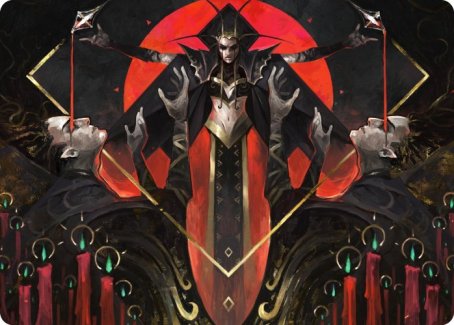 Gift of Fangs Art Card [Innistrad: Crimson Vow Art Series] | The CG Realm