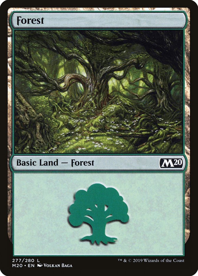 Forest (277) [Core Set 2020] | The CG Realm