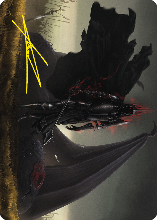 Witch-king of Angmar Art Card (Gold-Stamped Signature) [The Lord of the Rings: Tales of Middle-earth Art Series] | The CG Realm