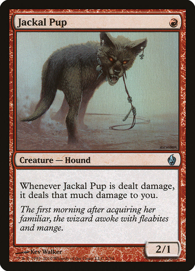 Jackal Pup [Premium Deck Series: Fire and Lightning] | The CG Realm