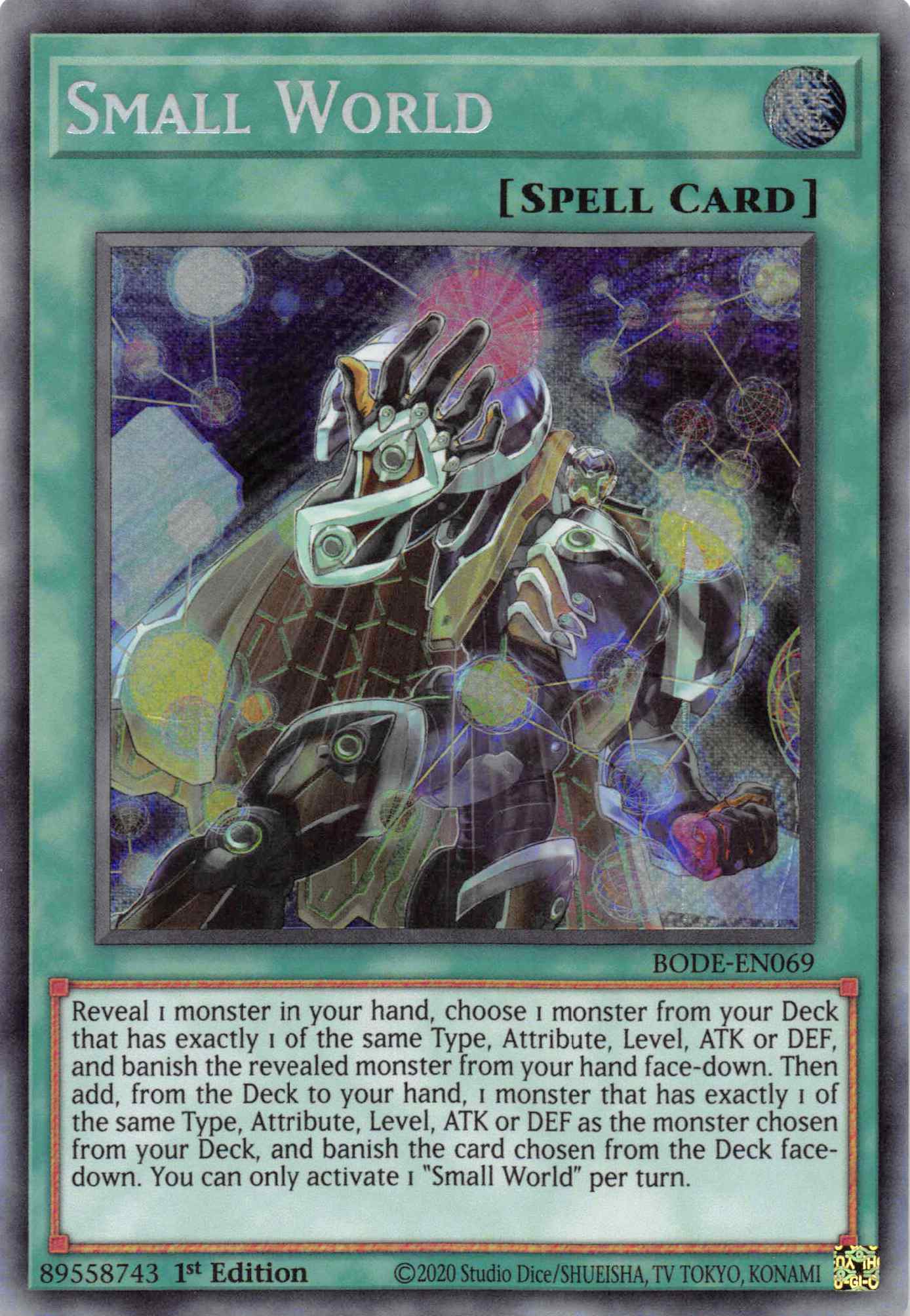 Small World [BODE-EN069] Secret Rare | The CG Realm
