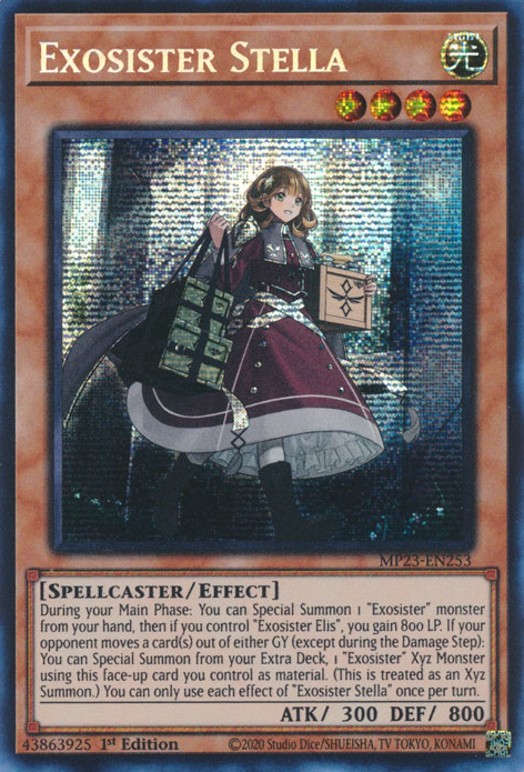 Exosister Stella [MP23-EN253] Prismatic Secret Rare | The CG Realm